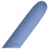 Loveline Travel - uzlādējams vibrators ar lubrikanta tvertni zils