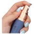 Loveline Travel - uzlādējams vibrators ar lubrikanta tvertni (pasteļzilā krāsā)
