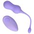 Loveline - bezvadu vibrējošs geišas bumbiņa (violeta)