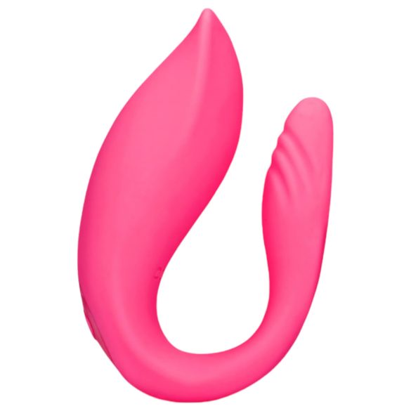 Loveline - uzlādējams radio pāru vibrators (rozā)