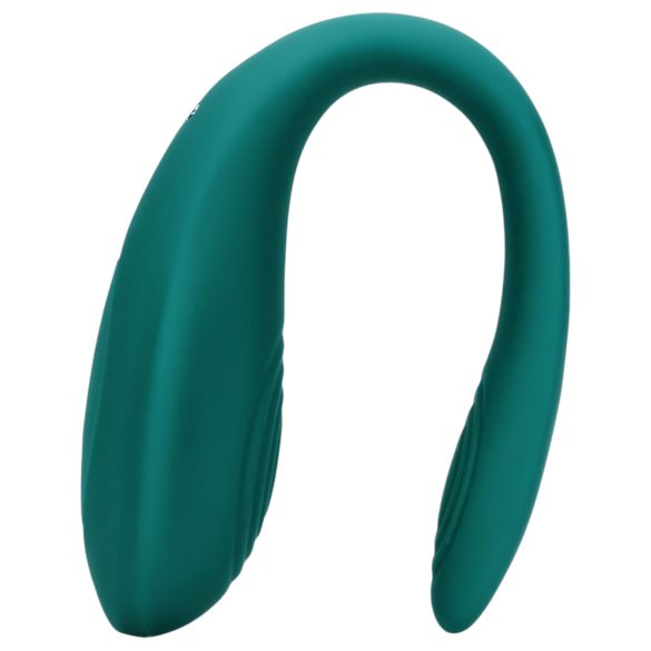 Loveline - akumulatora, ūdensizturīgs, tālvadības pāru vibrators (zaļš)