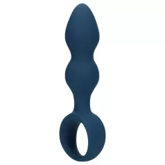 Loveline - anālais dildo ar gredzenu vidējs zils