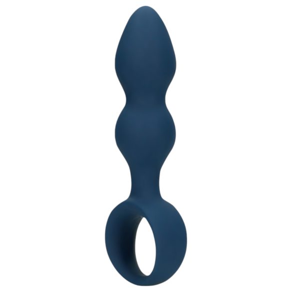 Loveline - gredzenveida anālais dildo - vidējs (zils)