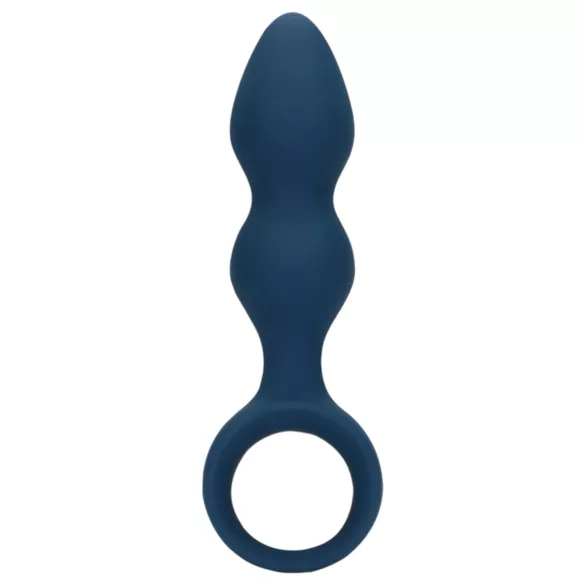 Loveline - anālais dildo ar gredzenu vidējs zils