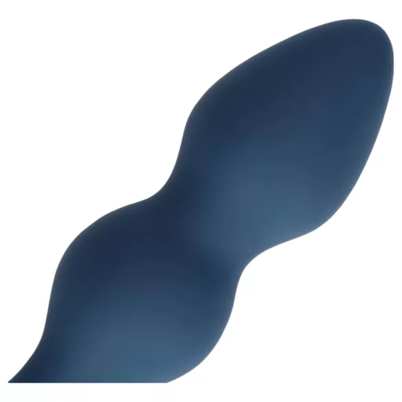 Loveline - anālais dildo ar gredzenu vidējs zils