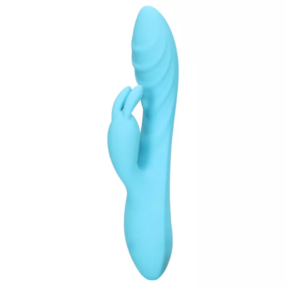 Loveline - ūdensizturīgs vibrators ar truša klitorālo uzgali zils