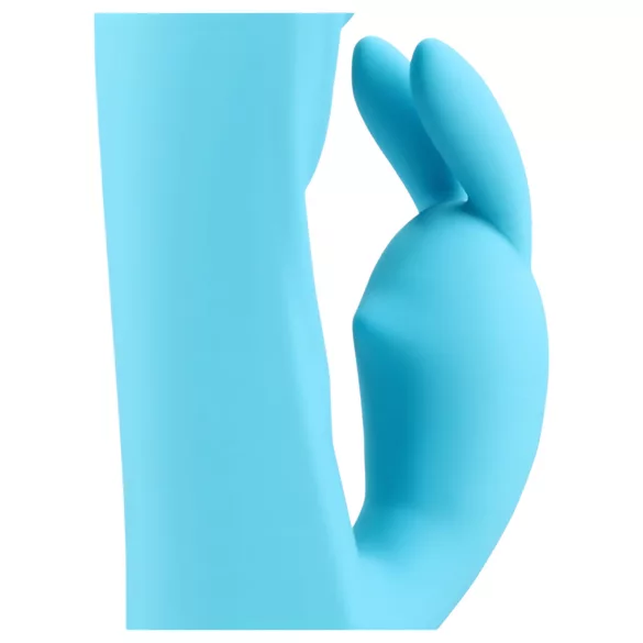 Loveline - ūdensizturīgs vibrators ar truša klitorālo uzgali zils