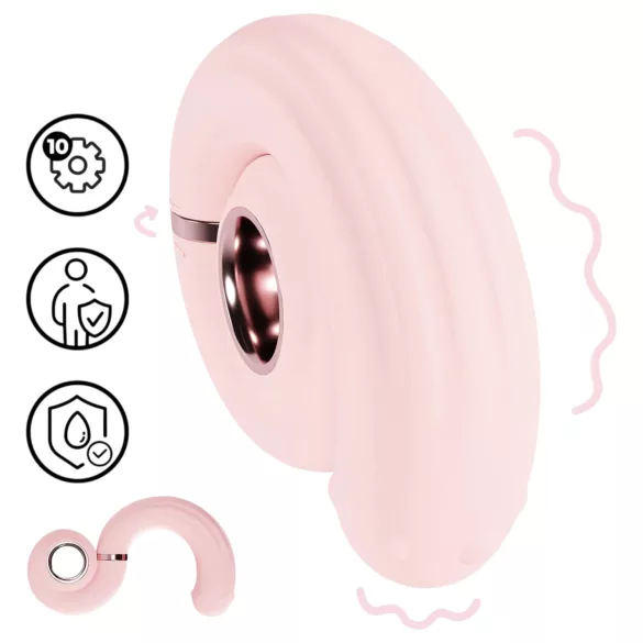 Loveline Perles - G-punkta vibrators ar lodītēm rozā