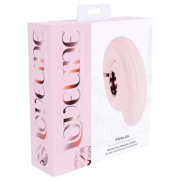 Loveline Perles - G-punkta vibrators ar lodītēm rozā