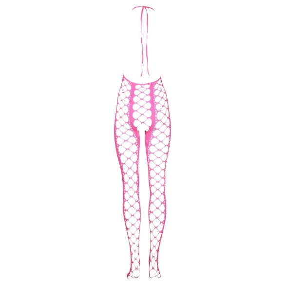 Ouch! - atvērts bodijs ar fosforescējošu efektu rozā