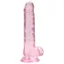 RealRock - dzidrs reālistisks dildo rozā 17 cm
