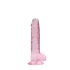 RealRock - dzidrs reālistisks dildo rozā 17 cm
