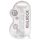 REALROCK – caurspīdīgs reālistisks dildo – caurspīdīgs (17 cm)