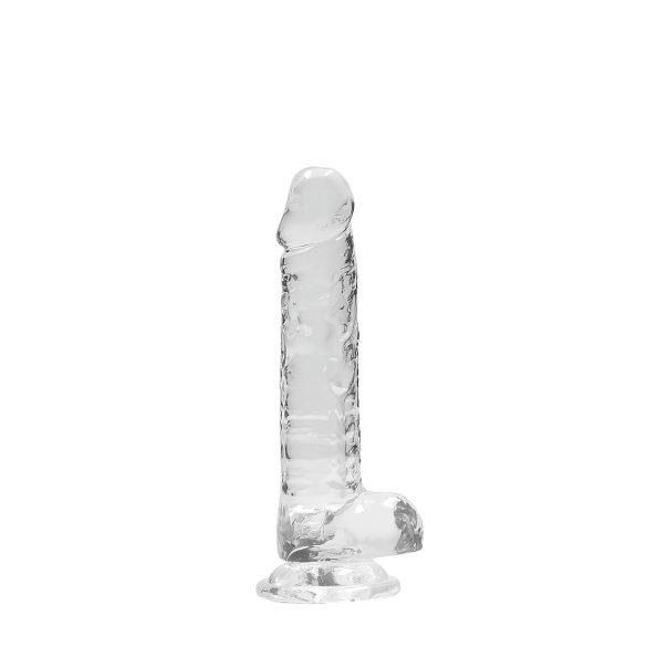 RealRock - caurspīdīgs reālistisks dildo 17cm