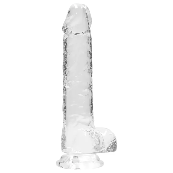 RealRock - caurspīdīgs reālistisks dildo 19cm
