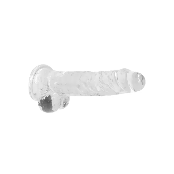RealRock - caurspīdīgs reālistisks dildo 19cm