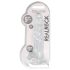 REALROCK - caurspīdīgs reālistisks dildo - caurspīdīgs (22cm)