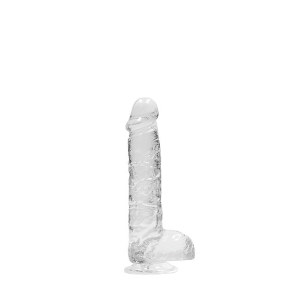 RealRock - caurspīdīgs realistisks dildo 15cm