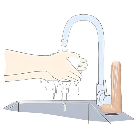 Dicky Cum - ziepes dzimumlocekļa formā ar sēkliniekiem, dabīgas, 250g