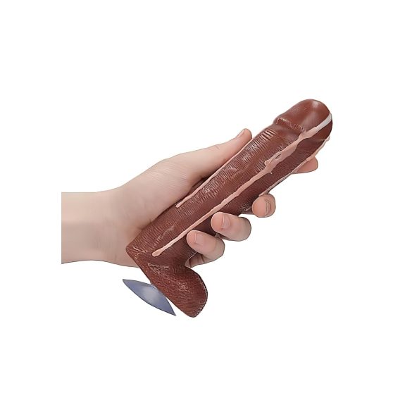 Dicky Cum - dzimumlocekļa ziepes ar sēkliniekiem - brūns (250g)