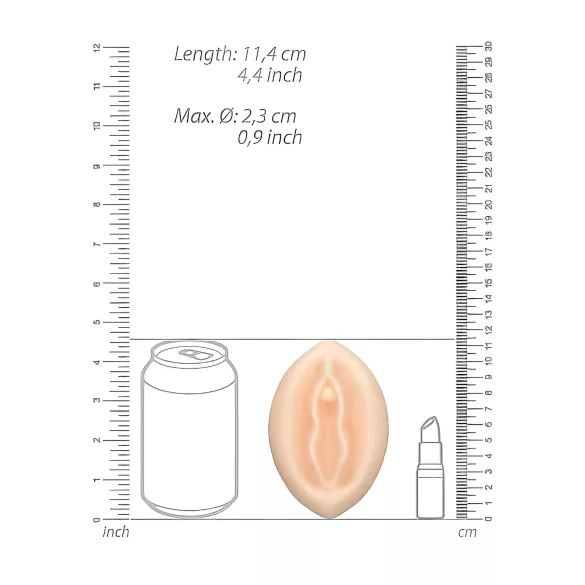 S-Line - Pussy - ziepes intīmajai zonai (naturālas, 140 g)