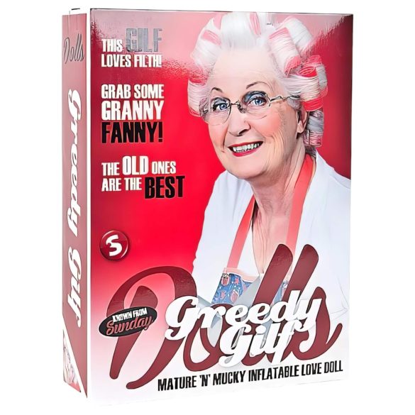 Greedy Gilf - dzīvības izmēra piepūšamā sieviete