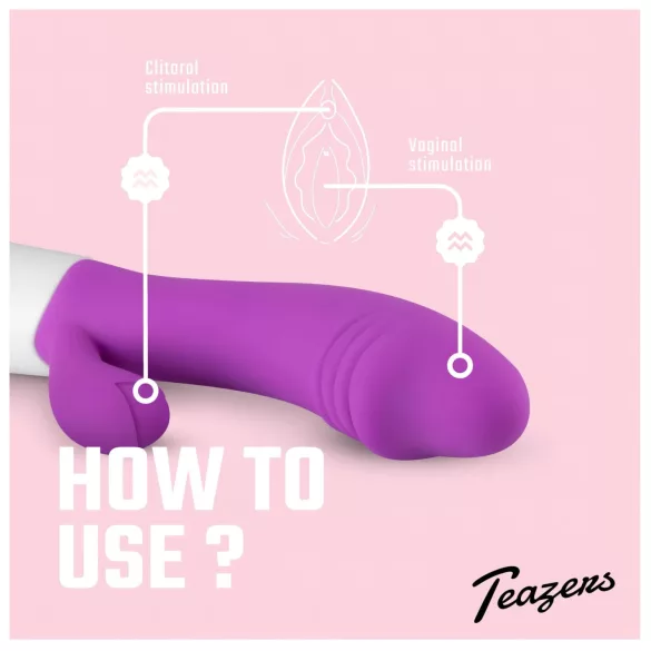 Teazers - klitora roktura vibrators (violets)
