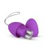 Easytoys - 7 ritmu radio vadāma vibrācijas ola (violeta)