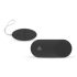 Easytoys - 7 ritmu radio vibrācijas ola (melna)