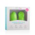 Easytoys - 7 ritmu radio vadības vibrējoša ola (zaļa)