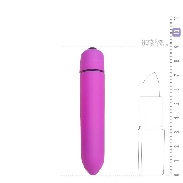 Easytoys miniatūrs vibrators ūdensizturīgs violets
