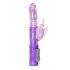 Easytoys Butterfly - rotējošs vibrators ar stumjošu funkciju, violets