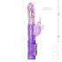 Easytoys Butterfly - rotējošs vibrators ar stumjošu funkciju, violets