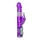 Easytoys vibrators ar rotējošām bumbiņām un klitora stimulatoru violets
