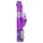 Easytoys vibrators ar rotējošām bumbiņām un klitora stimulatoru violets