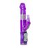 Easytoys Rabbit - rotējošs pērlīšu klitora vibrators (violets)
