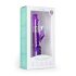 Easytoys Rabbit - rotējošs pērlīšu klitora vibrators (violets)