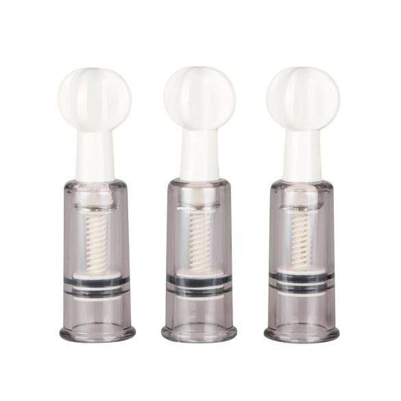 Easytoys - Krūšu un intīmo zonu pumpu komplekts (3 gab.)