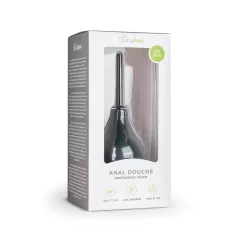 Easytoys - anālais dušas uzgalis mazs melns