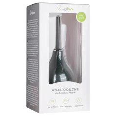Easytoys - anālais dušas uzgalis mazs melns