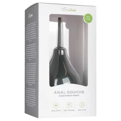Easytoys - anālais dušas uzgalis liels melns