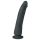 Easytoys - piesūcekņu 100% silikona dildo (21 cm) - melns