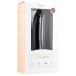 Easytoys - piesūcekņu 100% silikona dildo (21 cm) - melns
