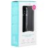 Easytoys Diamond Curved - mini nūjas vibrators (melns)