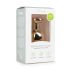 Easytoys Metal Nr.8 - anālais spraudnis ar sirsniņas pamatni - zelta-rozā (3,5 cm)