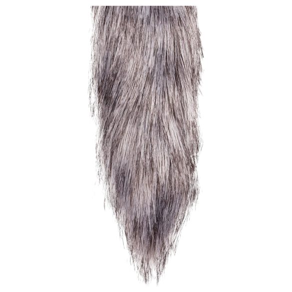 Easytoys Fox NO5 - metāla anālais plug ar lapsas asti sudraba krāsa