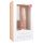 Easytoys - piesūcekņa paliktnis, liels dildo (29,5 cm) - dabīgs