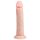 Easytoys - reālistisks dildo ar piesūcekni 20,5 cm bēšs