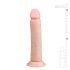 Easytoys - reālistisks piesūcekņa dildo (20,5 cm) - dabīgs