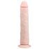 Easytoys - piesūcekņu ekstra liels dildo (28,5cm) - dabīgs
